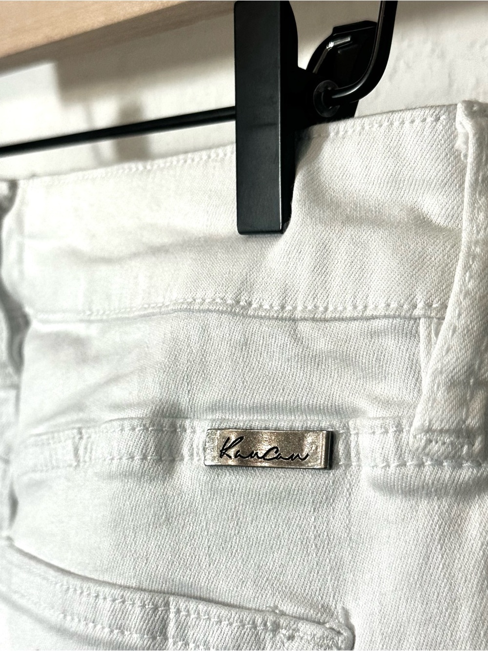 KanCan White Mid Rise Flare Jeans Petite 29 NWT - Picture 11 of 15